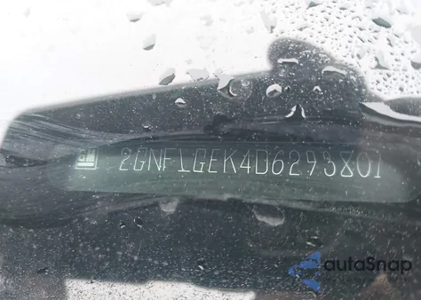 2013 Chevrolet Equinox Ltz from USA, damaged, VIN 2GNFLGEK4D6293801